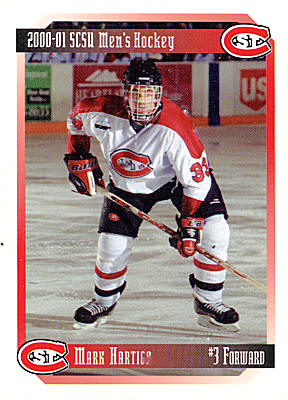 St. Cloud State Huskies 2000-01 hockey card image