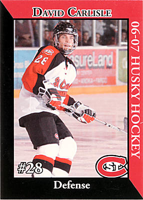 St. Cloud State Huskies 2006-07 hockey card image