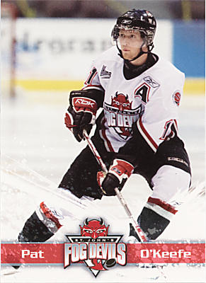 St. John's Fog Devils 2007-08 hockey card image