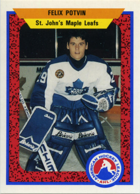 St. John's Maple Leafs 1991-92 hockey card image