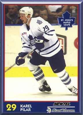 St. John's Maple Leafs 2001-02 hockey card image