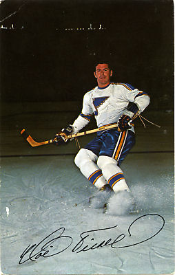 St. Louis Blues 1970-71 hockey card image