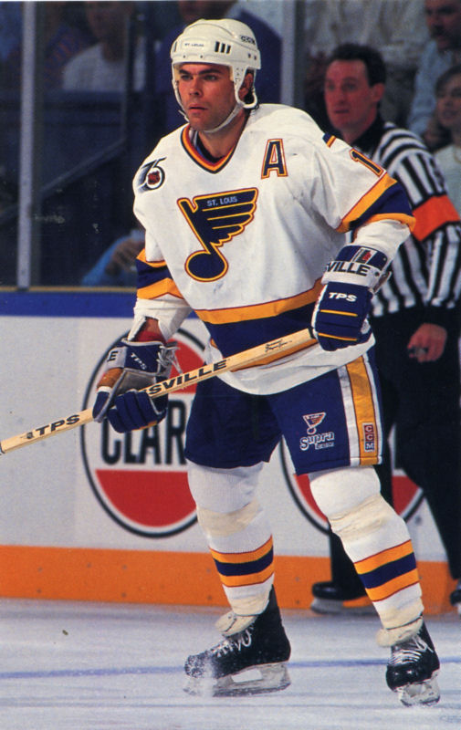 St. Louis Blues 1991-92 hockey card image