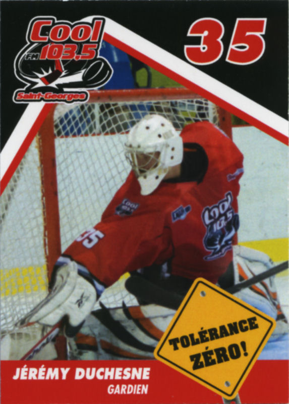St. Georges Cool 103.5 FM 2014-15 hockey card image
