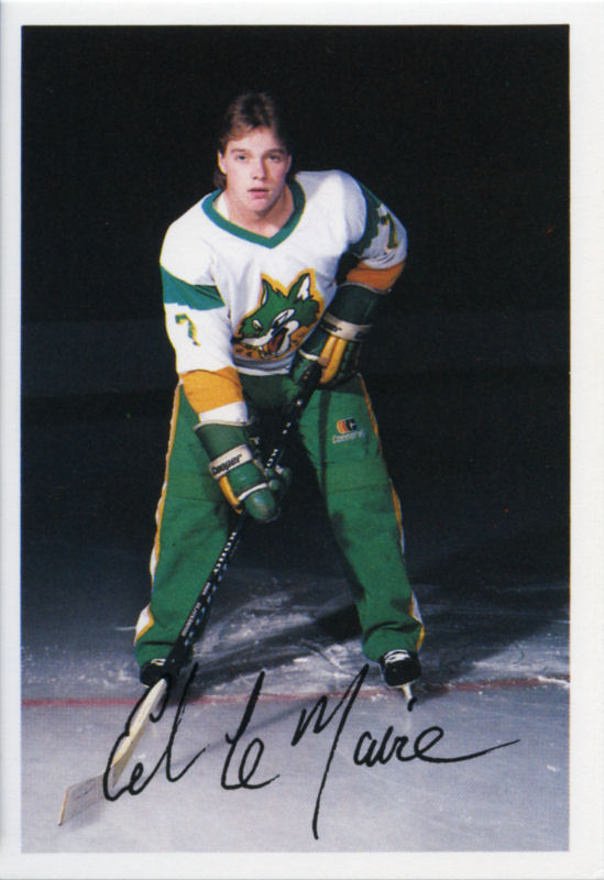 Sudbury Wolves 1985-86 hockey card image
