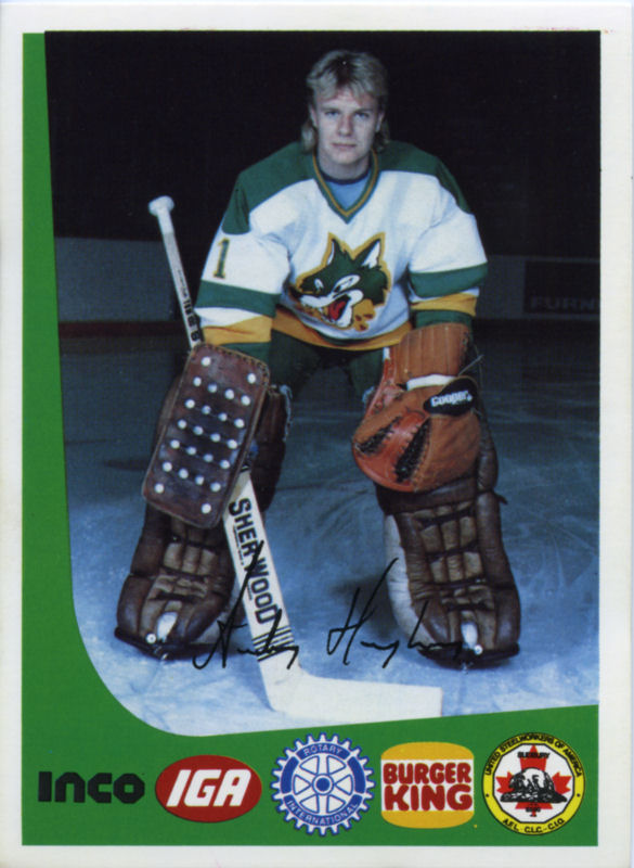 Sudbury Wolves 1986-87 hockey card image