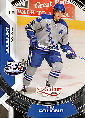 Sudbury Wolves 2006-07 hockey card image