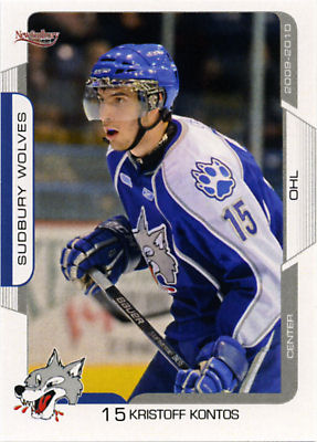Sudbury Wolves 2009-10 hockey card image