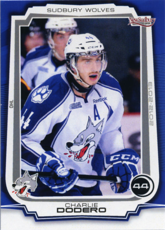 Sudbury Wolves 2012-13 hockey card image