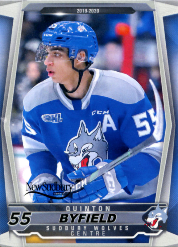 Sudbury Wolves 2019-20 hockey card image