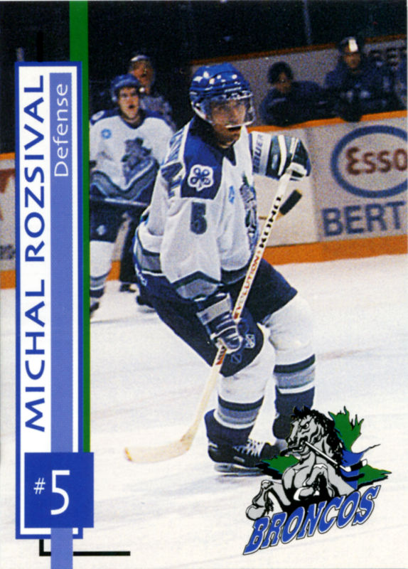 Swift Current Broncos 1997-98 hockey card image