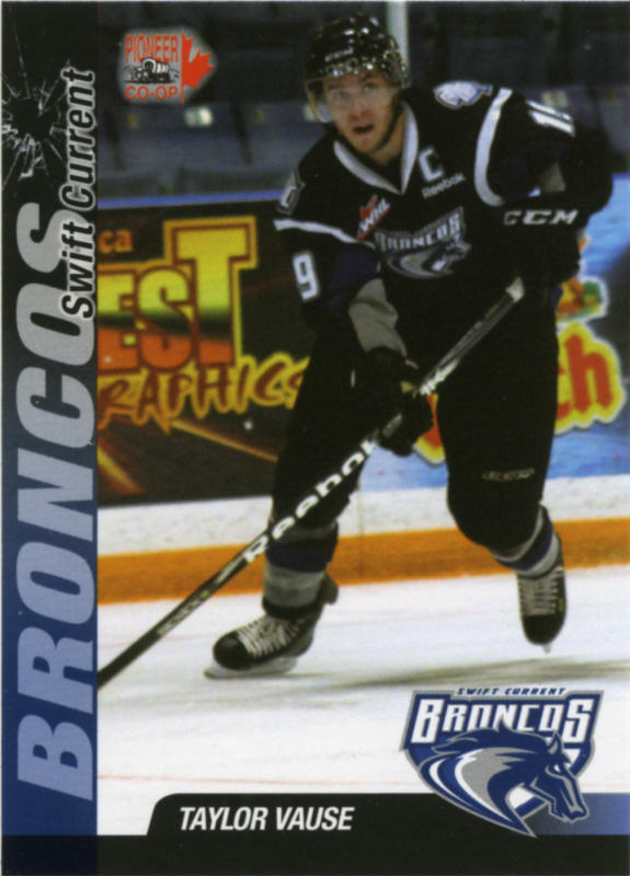 Swift Current Broncos 2011-12 hockey card image