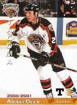 Tacoma Sabercats 2000-01 hockey card image