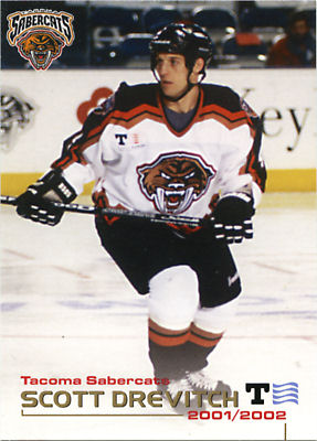 Tacoma Sabercats 2001-02 hockey card image