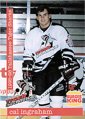 Tallahassee Tiger Sharks 1995-96 hockey card image