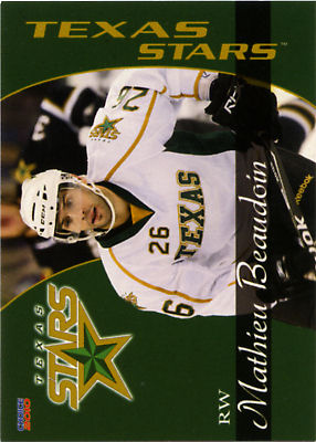 Texas Stars 2009-10 hockey card image