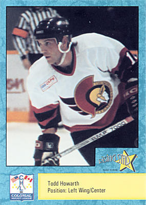 Thunder Bay Senators 1995-96 hockey card image