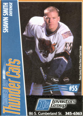 Thunder Bay Thunder Cats 1998-99 hockey card image