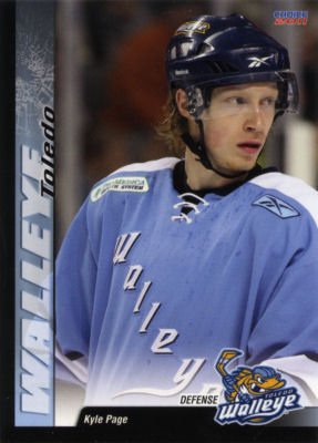 Toledo Walleye 2010-11 hockey card image