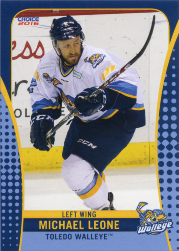 Toledo Walleye 2015-16 hockey card image