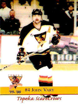Topeka Scarecrows 1999-00 hockey card image