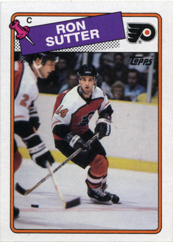 Topps 1988-89 hockey card image