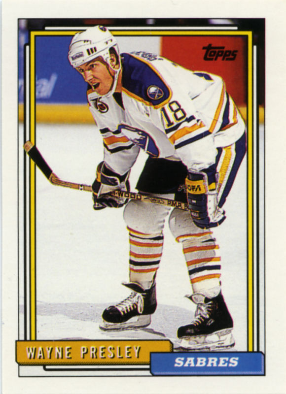 Topps 1992-93 hockey card image