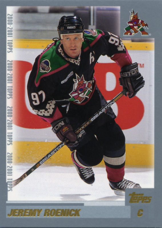 Topps 2000-01 hockey card image