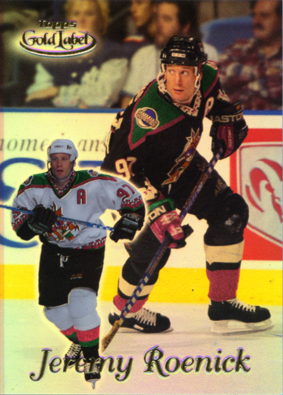 Topps Gold Label 1999-00 hockey card image
