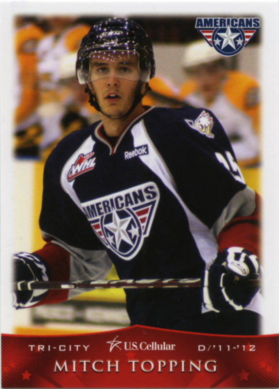 Tri-City Americans 2011-12 hockey card image