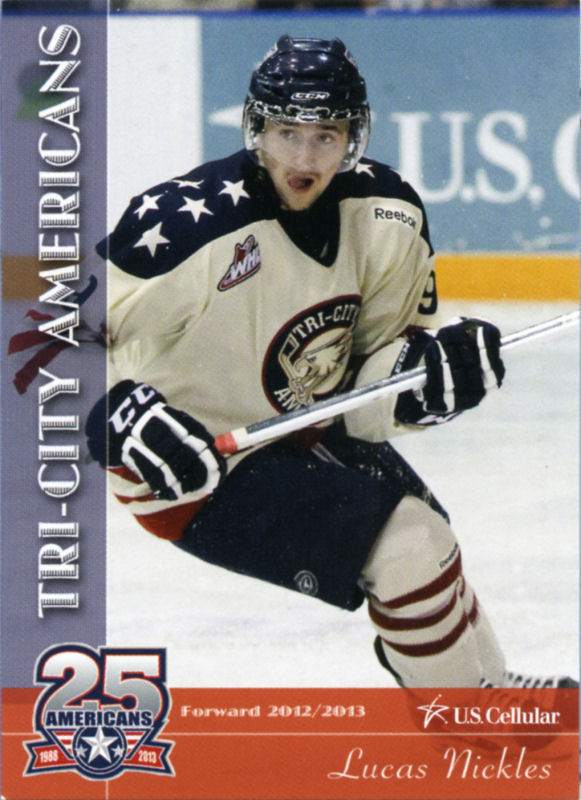 Tri-City Americans 2012-13 hockey card image