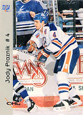 Tulsa Oilers 1994-95 hockey card image