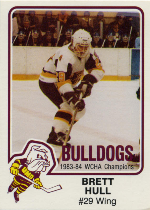 Minnesota-Duluth Bulldogs 1984-85 hockey card image