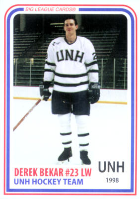 New Hampshire Wildcats 1997-98 hockey card image