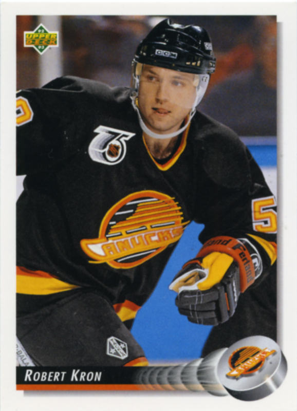 Upper Deck 1992-93 hockey card image