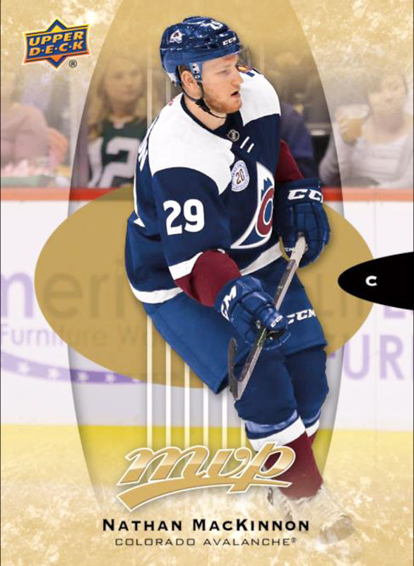Upper Deck MVP 2016-17 hockey card image
