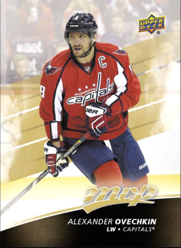 Upper Deck MVP 2017-18 hockey card image