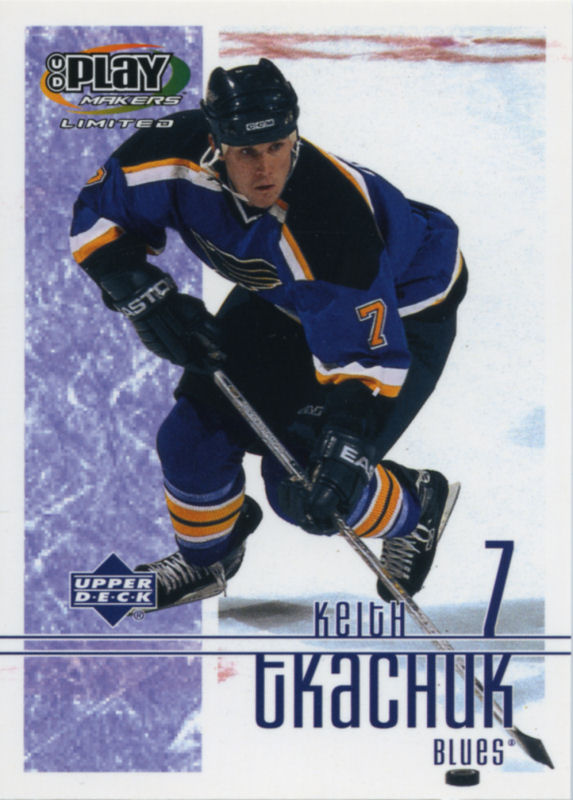 Upper Deck Playmakers 2001-02 hockey card image