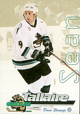 Utah Grizzlies 1999-00 hockey card image