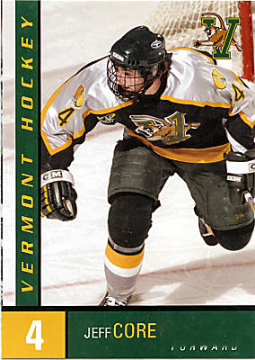 Vermont Catamounts 2005-06 hockey card image