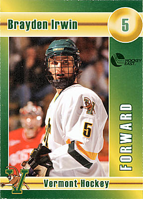 Vermont Catamounts 2006-07 hockey card image