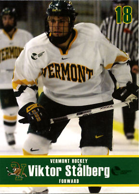 Vermont Catamounts 2007-08 hockey card image