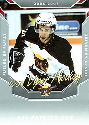 Vernon Vipers 2006-07 hockey card image