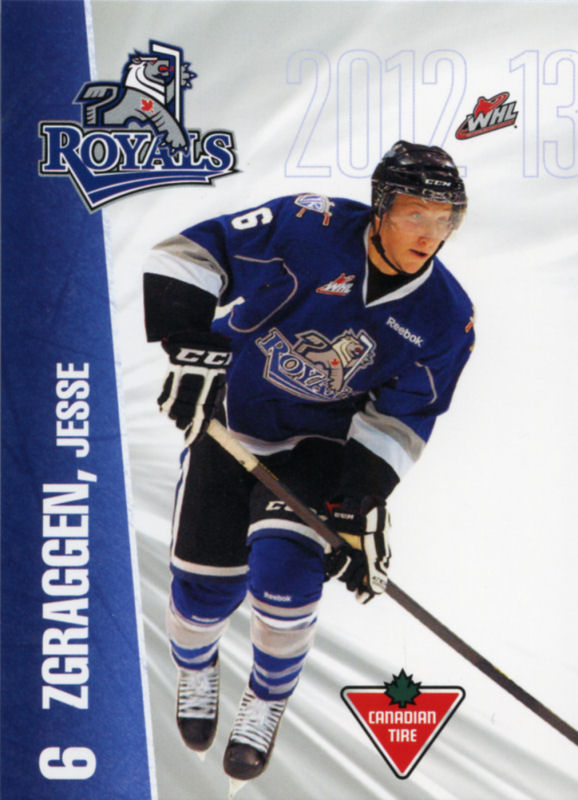 Victoria Royals 2012-13 hockey card image
