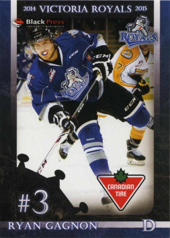 Victoria Royals 2014-15 hockey card image
