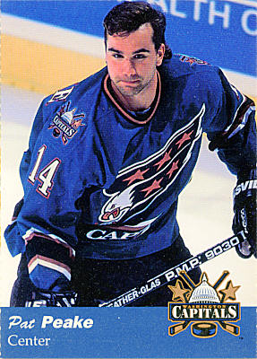 Washington Capitals 1995-96 hockey card image