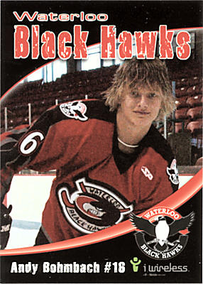 Waterloo Black Hawks 2005-06 hockey card image