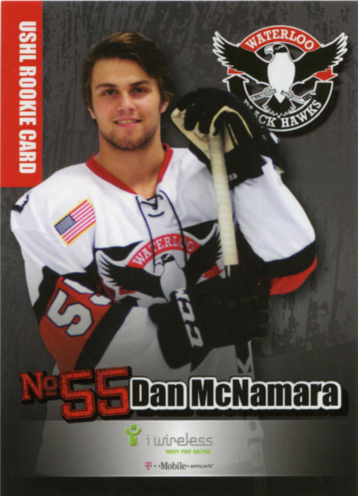 Waterloo Black Hawks 2010-11 hockey card image