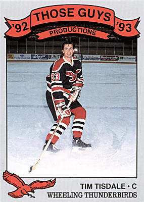 Wheeling Thunderbirds 1992-93 hockey card image