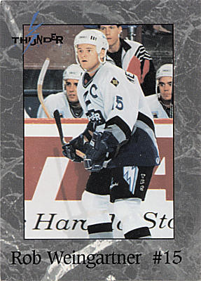 Wichita Thunder 1995-96 hockey card image